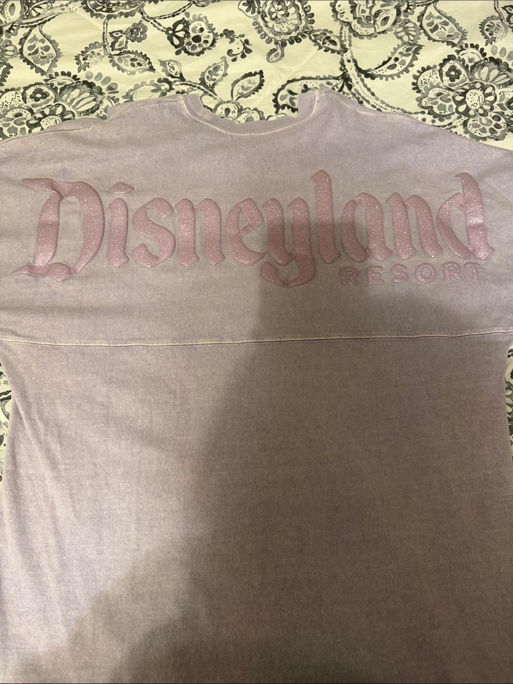 Disneyland Resort Glitter Logo Lavender Spirit Jersey